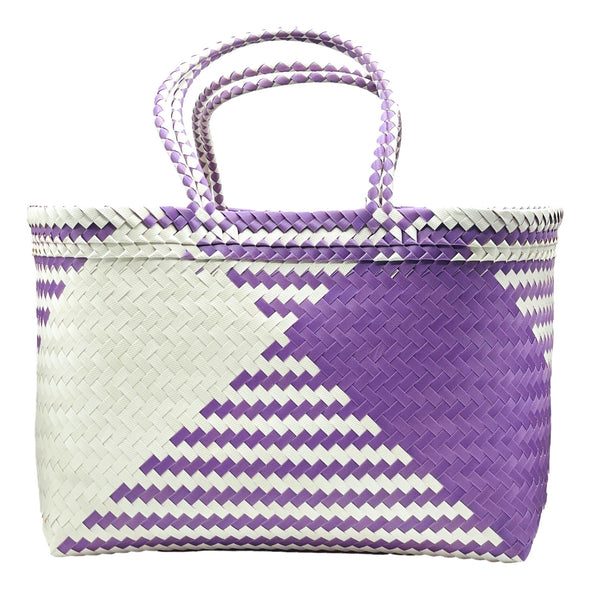 PURPLE Criss-Cross Boat Bags XLarge