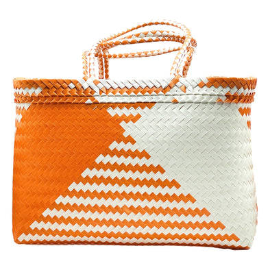 ORANGE Criss-Cross Boat Bags XLarge