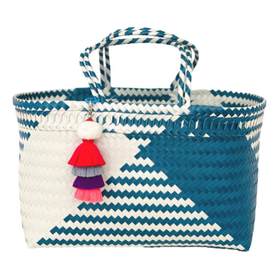 BLUE Criss-Cross Boat Bags XLarge