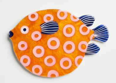 Lasso Orange Puffer Fish