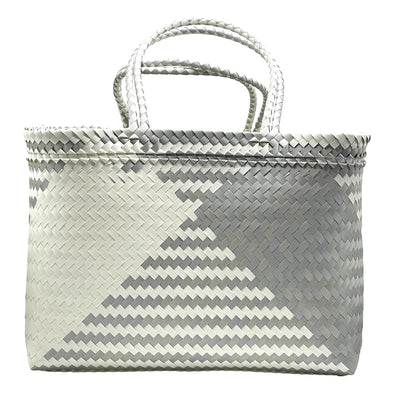 SILVER Criss-Cross Boat Bags XLarge