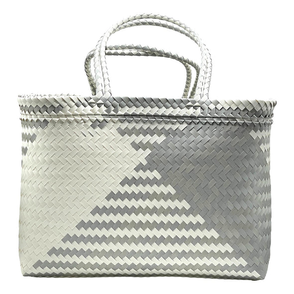 SILVER Criss-Cross Boat Bags XLarge